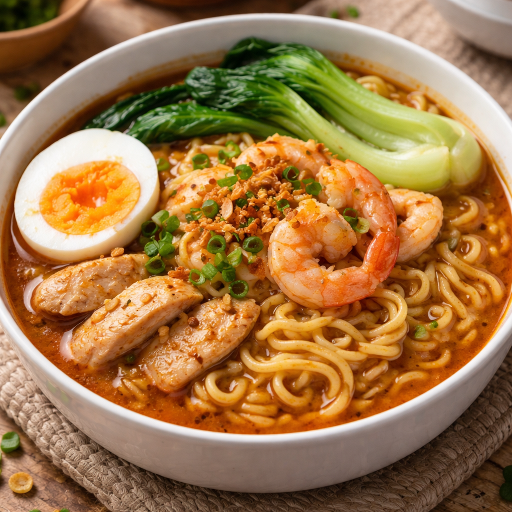 Mie Kuah Kental